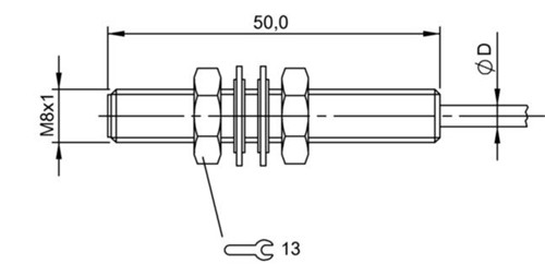 單向光柵 BOS 08E-X-IS11-02