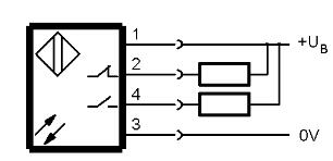 反射光柵 BOS 18KF-NA-1TB-S4-C