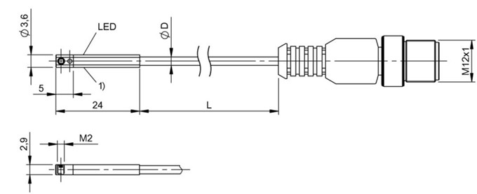磁敏氣缸傳感器 BMF 233K-PS-C-2A-SA2-S4-00,3
