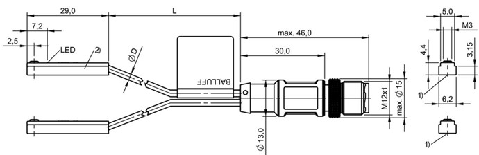 磁敏氣缸傳感器 BMF 307K-PS-C-2-SA95-S4-00,3