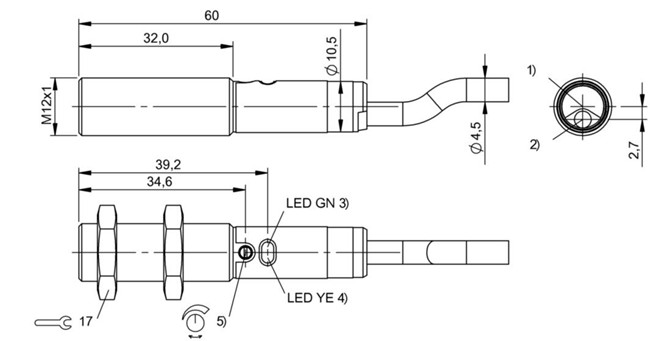 磁敏傳感器 BOS 12M-PS-ID10-02
