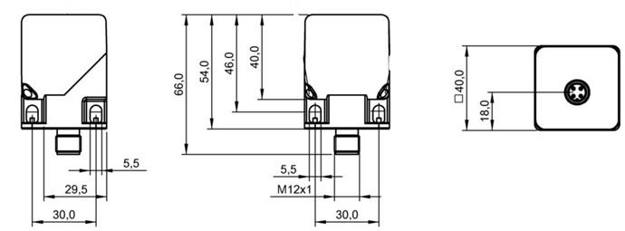 感應式傳感器 BES Q40KFU-PSC35E-S04G-012