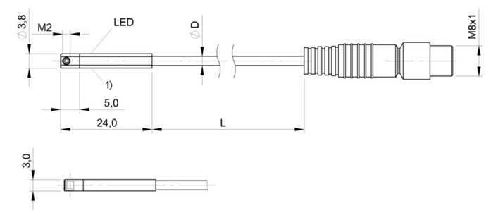磁敏氣缸傳感器 BMF 243K-PS-C-2A-SA2-S49-01
