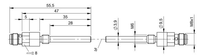 光學傳感器頭 BOH TR-M06V-009-S49/S75-SA3