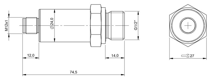 壓力傳感器 BSP V010-KV004-A04A1A-S4