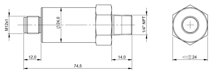 壓力傳感器 BSP V010-FV004-A06A1A-S4