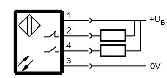 反射光柵 BOS 18M-NA-IR21-S4