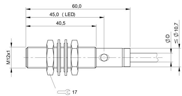 感應式傳感器 BES 515-207-BO-E-PU-05