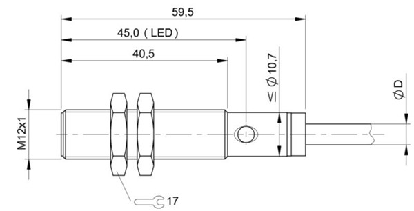 感應式傳感器 BES 515-325-BO-C-PU-05