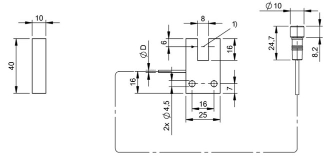 光學傳感器頭 BOH TK-F08V-004-TF-02