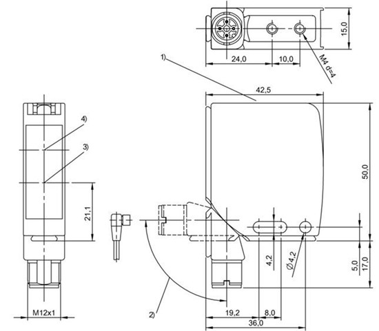 光敏傳感器 BOS 21M-NUS-RV13-S4
