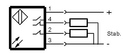 反射光柵 BOS 18M-PUV-PR30-S4